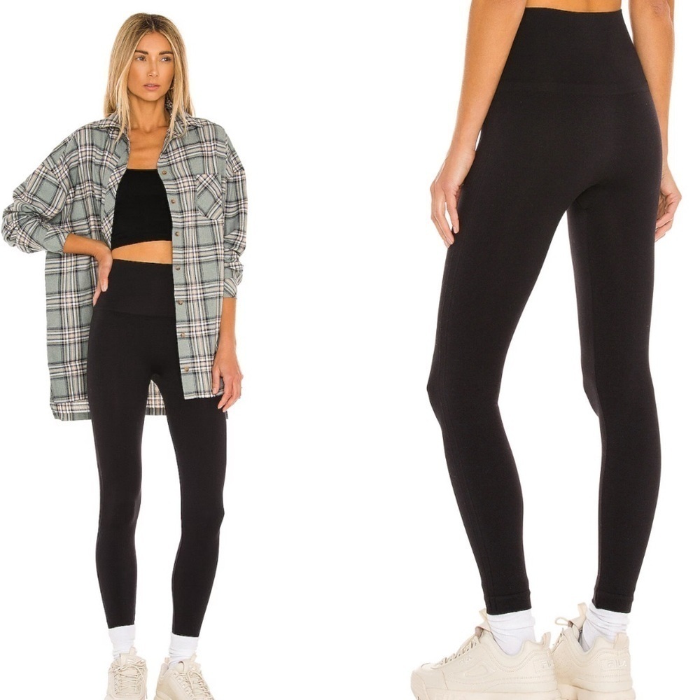 Spanx Look at Me Now Textured Sporty Comfort Slimming Leggings
